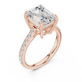 Ladies Ring DDLR-1024@7 - Rose Gold - Image