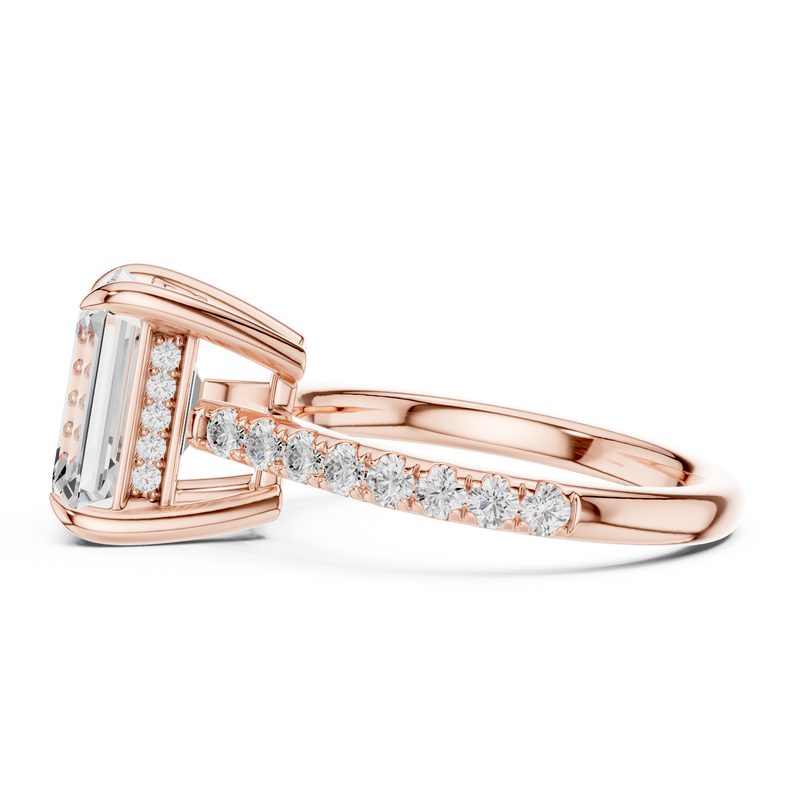 Ladies Ring DDLR-1024@7 - Rose Gold - Image