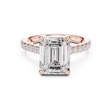 Ladies Ring DDLR-1024@7 - Rose Gold - Image
