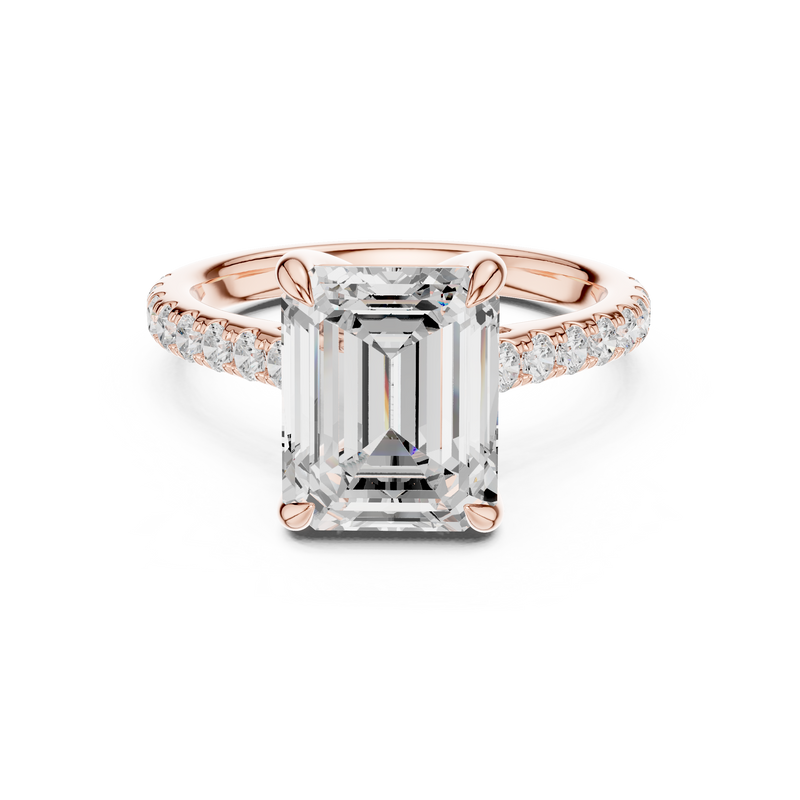 Ladies Ring DDLR-1024@7 - Rose Gold - Image