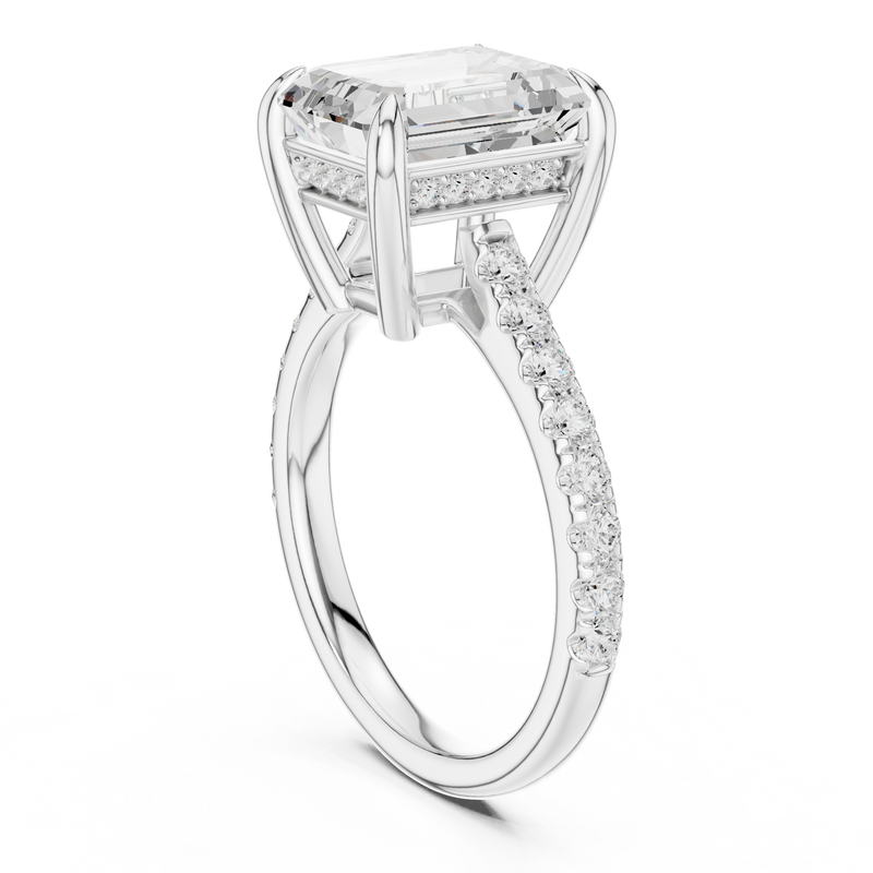 Ladies Ring DDLR-1024@7 - White Gold - Image