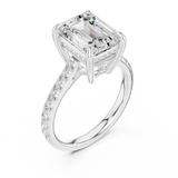 Ladies Ring DDLR-1024@7 - White Gold - Image