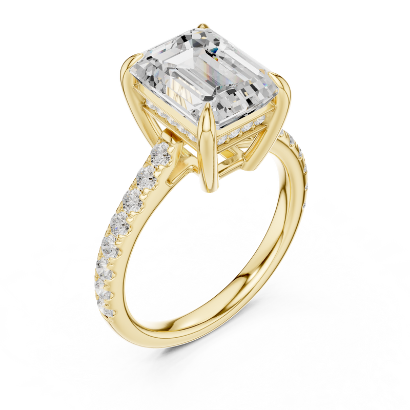 Ladies Ring DDLR-1024@7 - Yellow Gold - Image
