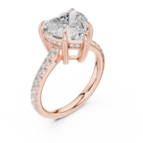 Ladies Ring DDLR-1025@7 - Rose Gold - Image