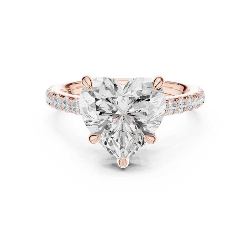 Ladies Ring DDLR-1025@7 - Rose Gold - Image