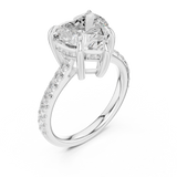 Ladies Ring DDLR-1025@7 - White Gold - Image