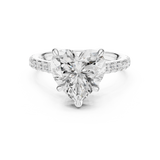 Ladies Ring DDLR-1025@7 - White Gold - Image