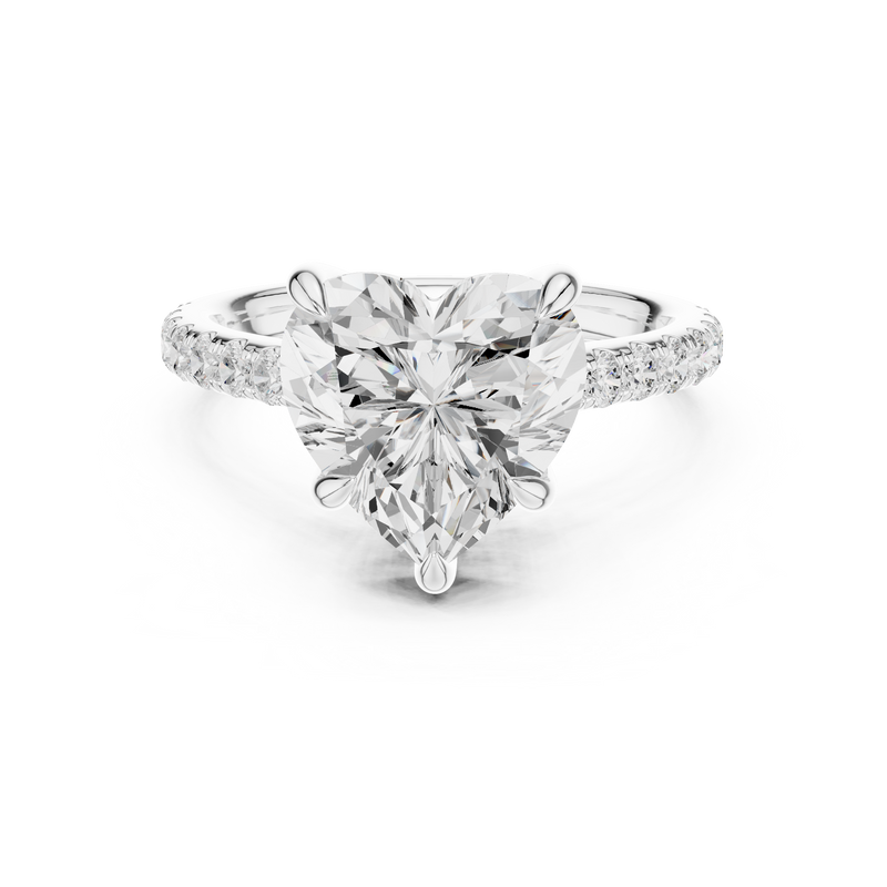 Ladies Ring DDLR-1025@7 - White Gold - Image