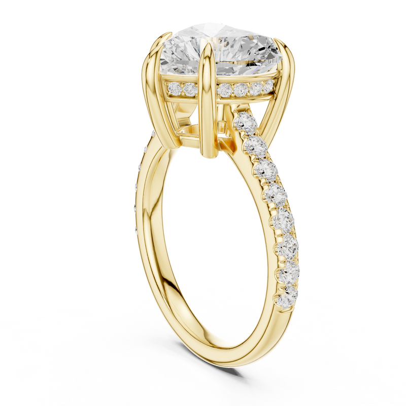 Ladies Ring DDLR-1025@7 - Yellow Gold - Image