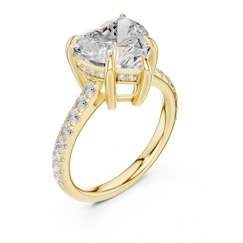 Ladies Ring DDLR-1025@7 - Yellow Gold - Image