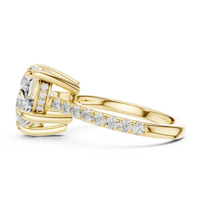 Ladies Ring DDLR-1025@7 - Yellow Gold - Image