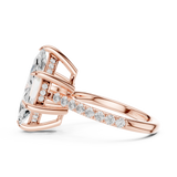 Ladies Ring DDLR-1026@7 - Rose Gold - Image