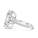 Ladies Ring DDLR-1026@7 - White Gold - Image