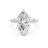 Ladies Ring DDLR-1026@7 - White Gold - Image