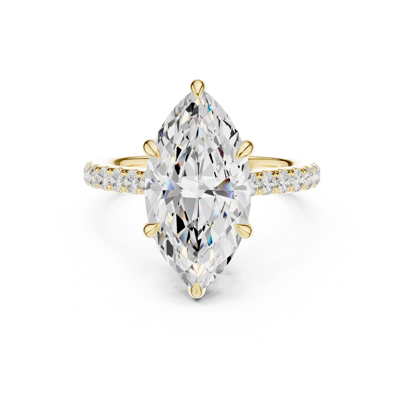 Ladies Ring DDLR-1026@7 - Yellow Gold - Image