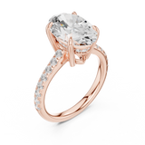 Ladies Ring DDLR-1027@7 - Rose Gold - Image