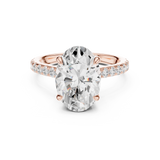Ladies Ring DDLR-1027@7 - Rose Gold - Image