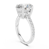 Ladies Ring DDLR-1027@7 - White Gold - Image