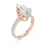 Ladies Ring DDLR-1028@7 - Rose Gold - Image