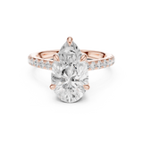 Ladies Ring DDLR-1028@7 - Rose Gold - Image