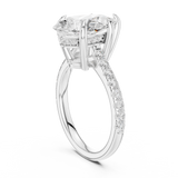 Ladies Ring DDLR-1028@7 - White Gold - Image