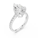 Ladies Ring DDLR-1028@7 - White Gold - Image