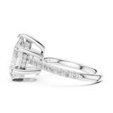 Ladies Ring DDLR-1028@7 - White Gold - Image
