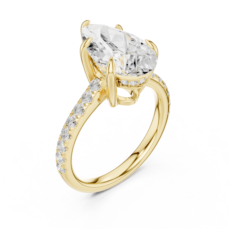 Ladies Ring DDLR-1028@7 - Yellow Gold - Image