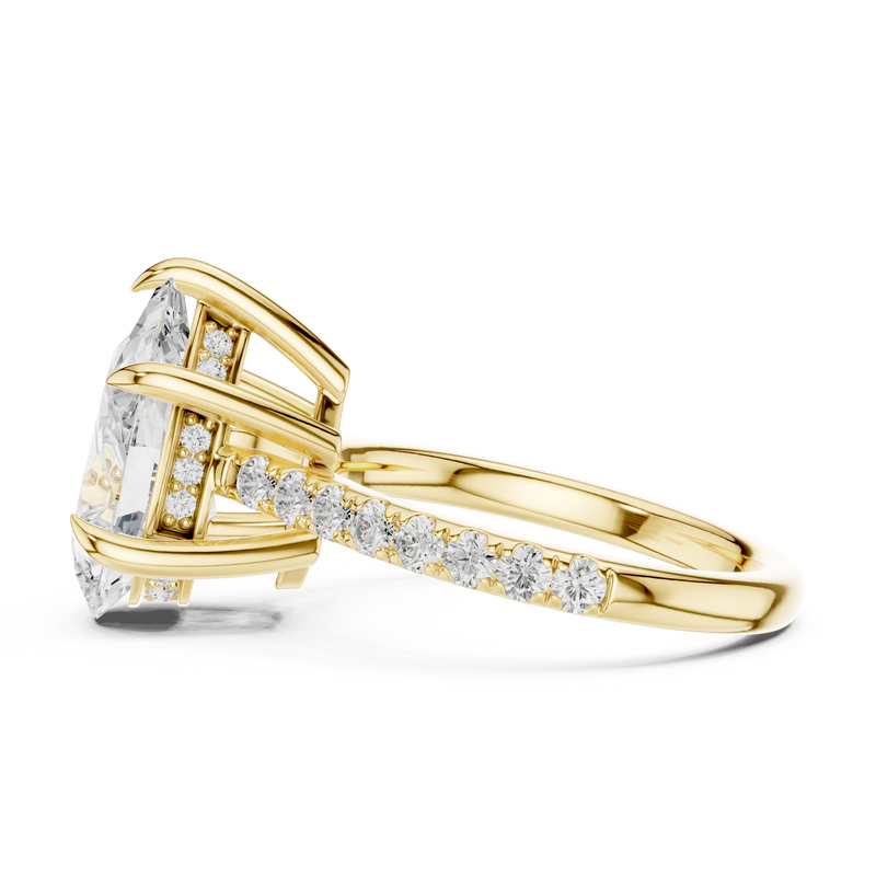 Ladies Ring DDLR-1028@7 - Yellow Gold - Image
