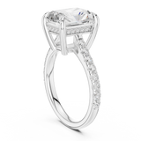 Ladies Ring DDLR-1029@7 - White Gold - Image
