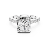 Ladies Ring DDLR-1029@7 - White Gold - Image