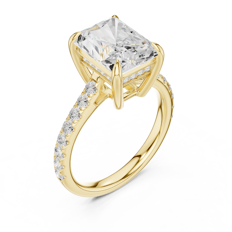 Ladies Ring DDLR-1029@7 - Yellow Gold - Image