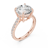 Ladies Ring DDLR-1030@7 - Rose Gold - Image