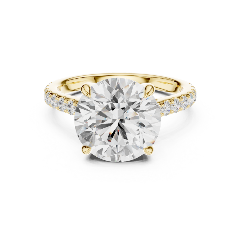 Ladies Ring DDLR-1030@7 - Yellow Gold - Image