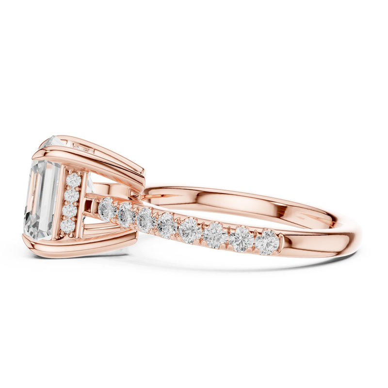 Ladies Ring DDLR-1031@7 - Rose Gold - Image