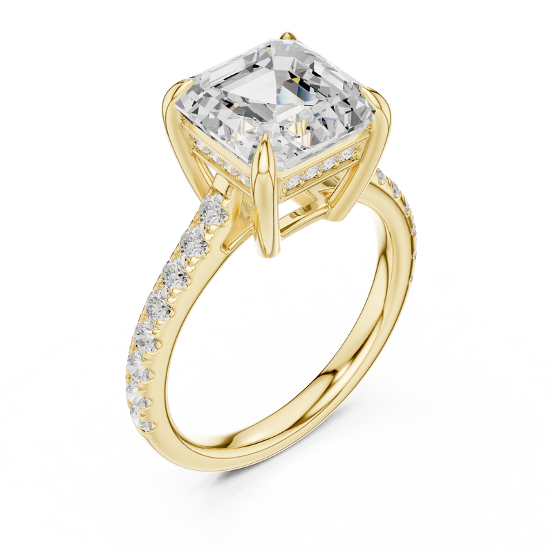 Ladies Ring DDLR-1031@7 - Yellow Gold - Image