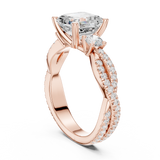 Ladies Ring DDLR-1032 - Rose Gold - Image
