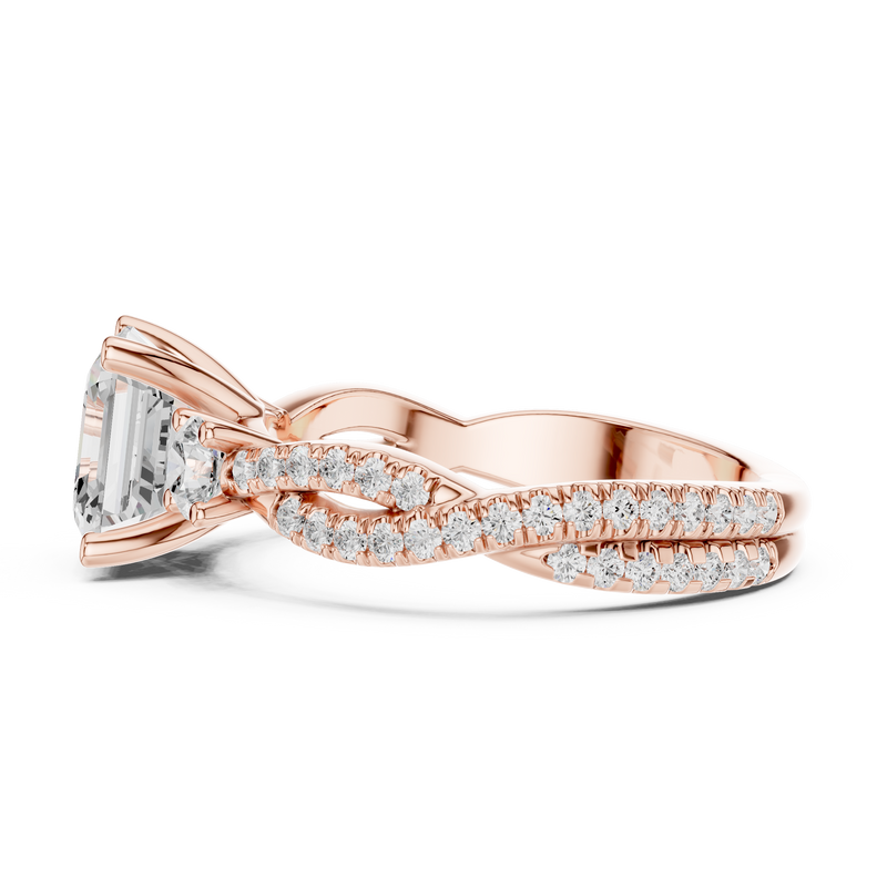 Ladies Ring DDLR-1032 - Rose Gold - Image