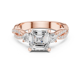 Ladies Ring DDLR-1032 - Rose Gold - Image