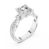 Ladies Ring DDLR-1032 - White Gold - Image
