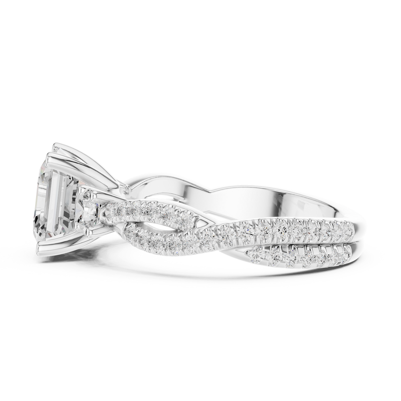 Ladies Ring DDLR-1032 - White Gold - Image