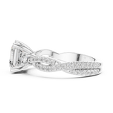Ladies Ring DDLR-1032@7 - White Gold - Image