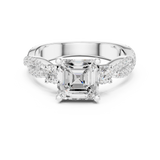 Ladies Ring DDLR-1032 - White Gold - Image