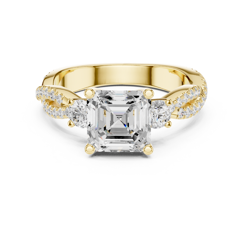Ladies Ring DDLR-1032 - Yellow Gold - Image