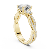 Ladies Ring DDLR-1033@7 - Yellow Gold - Image