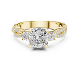 Ladies Ring DDLR-1033@7 - Yellow Gold - Image