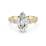Ladies Ring DDLR-1035@7 - Yellow Gold - Image