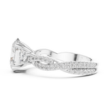 Ladies Ring DDLR-1036@7 - White Gold - Image