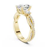 Ladies Ring DDLR-1036@7 - Yellow Gold - Image