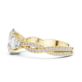 Ladies Ring DDLR-1036@7 - Yellow Gold - Image